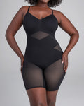 Low Back Mesh Breathable Tummy Control and Shaping Bodysuit