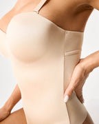 Women's Tummy Control and Body Shaping Backless Seamless Bodysuits