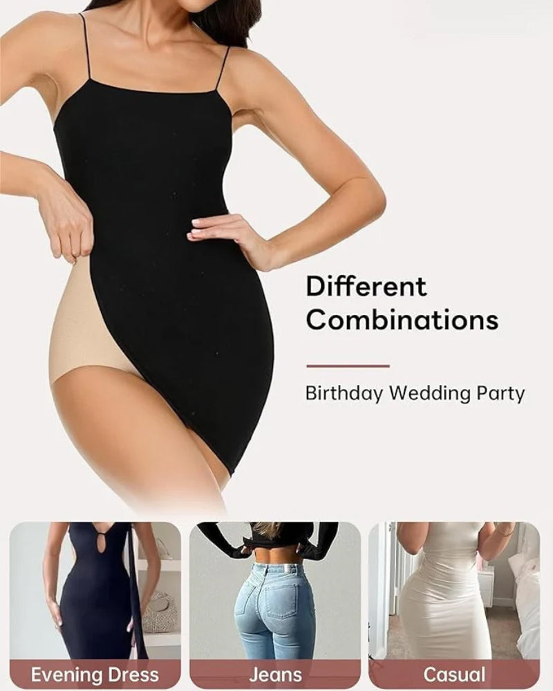 Seamless High-Waisted Tummy Control Shaping Panty