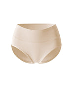 Women's Cotton Skin-Friendly Breathable Slim High Waist Elastic Solid Color Underwear