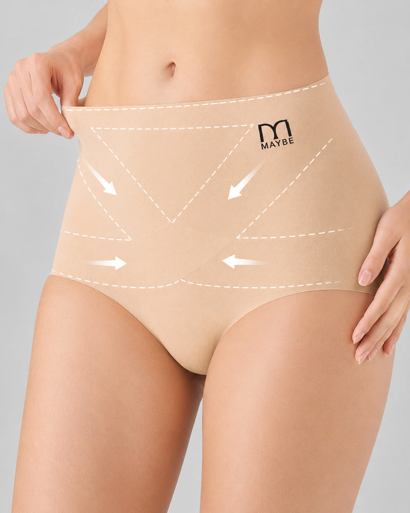 High Waist Tummy Control Seamless Breathable Panties