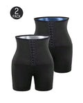 Women's Sauna Body Shaping Compression High Waist Fitness Sports Shorts