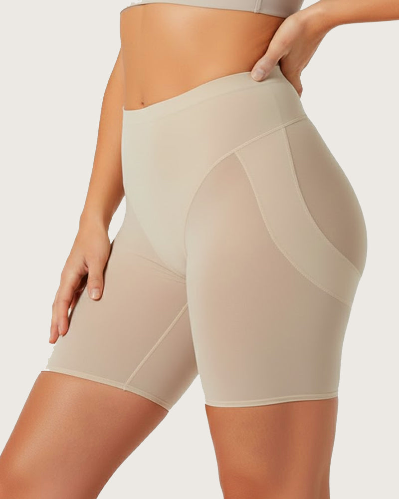 Tummy-flattening Firming Butt-lifting Seamless Shaping Shorts