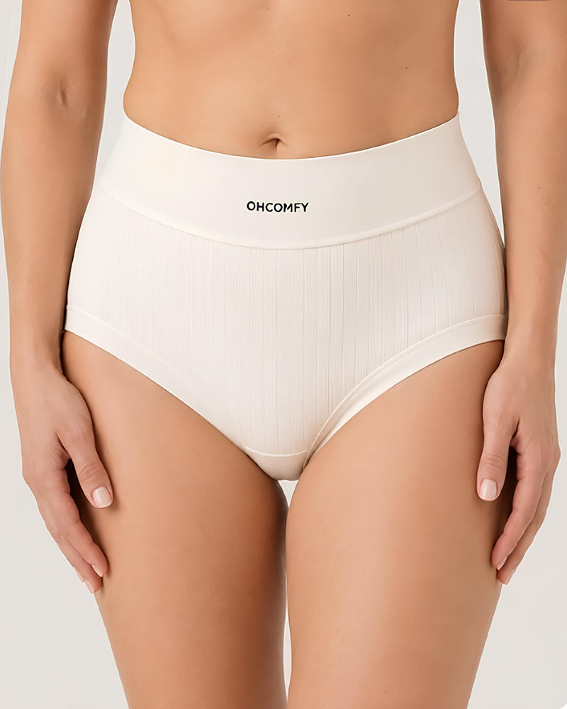 Five-pack Cotton Antibacterial Seamless Breathable Briefs