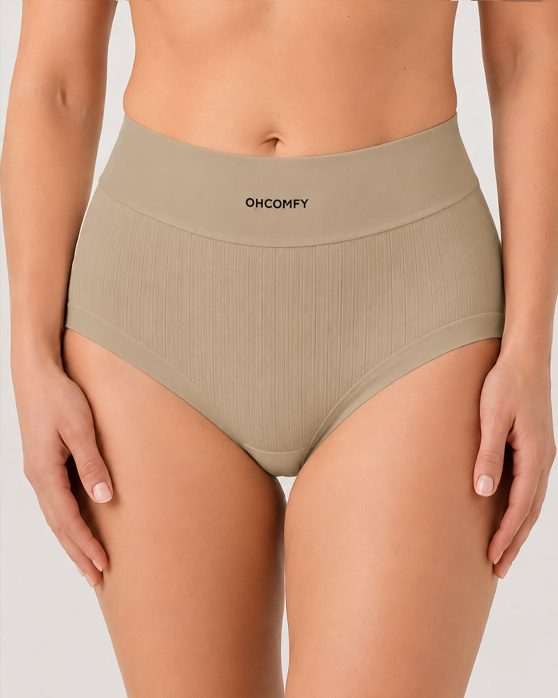 Five-pack Cotton Antibacterial Seamless Breathable Briefs