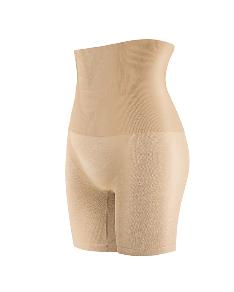 Women's High-Waisted Tummy Control and Butt Lifting Seamless Breathable Shaping Shorts
