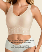 Plus Size Jelly Push-Up Bra