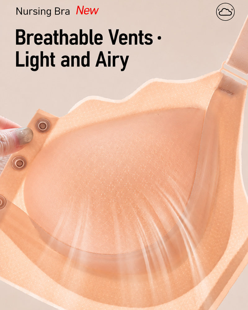 Seamless Front-closure Push-up Butterfly Back Bra