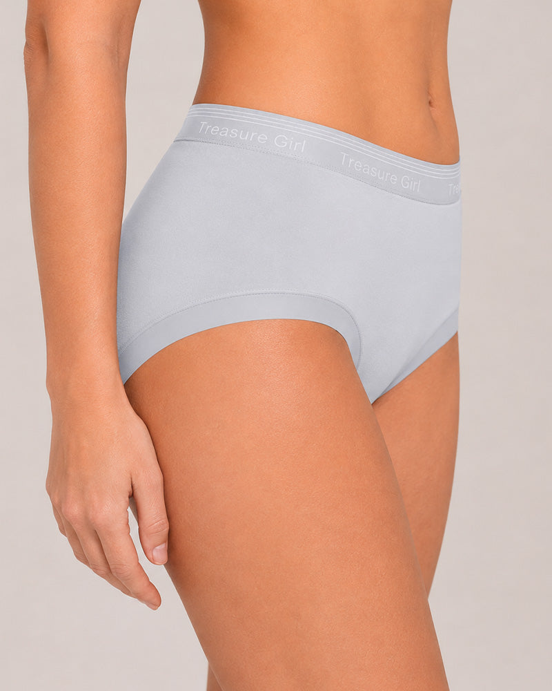 Five-Pack Cotton Seamless Breathable Panties