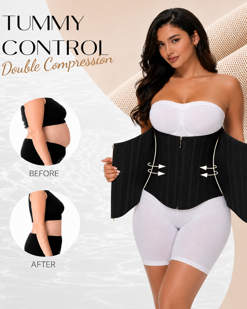 Double Layer Compression Waist Trainer Shapewear