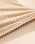 Silk Patch Fleece-Lined Fixed Cups Wire-Free Comfortable Warm Vest