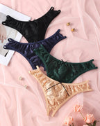 Women's Sexy Lace Open-crotch Panties