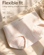 Five-pack Cotton Antibacterial Seamless Breathable Briefs