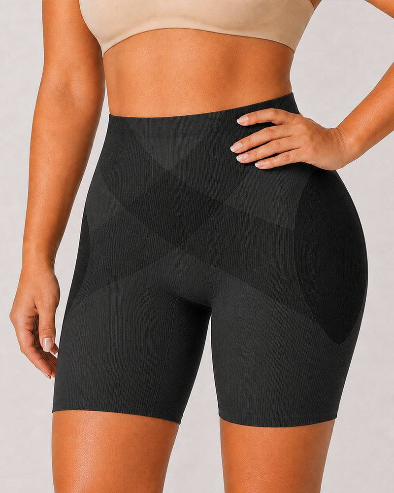 Seamless Tummy Control Hip Enhancement Butt Lifter Shaping Shorts