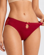 5-Pack Sexy Seamless Lace Openwork Cotton Crotch Panties