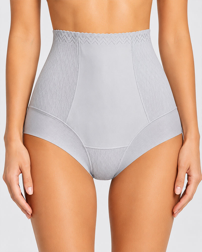 High-waisted Tummy-control Breathable Ice Silk Seamless Panties