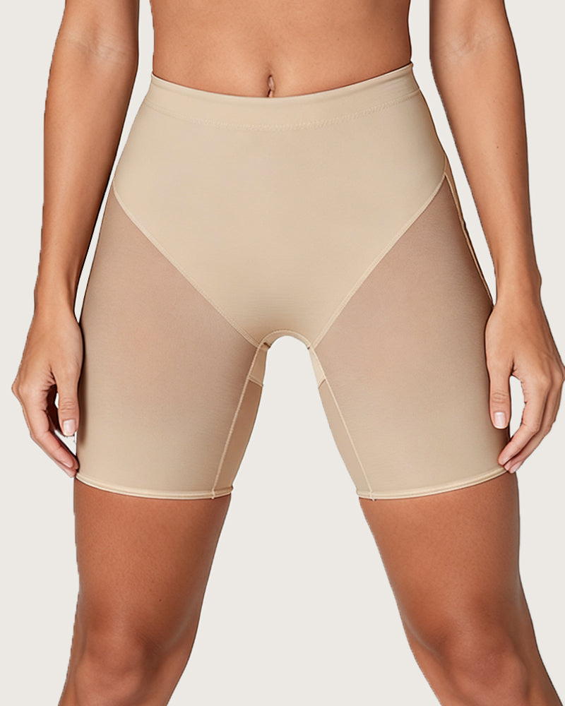 Tummy-flattening Firming Butt-lifting Seamless Shaping Shorts