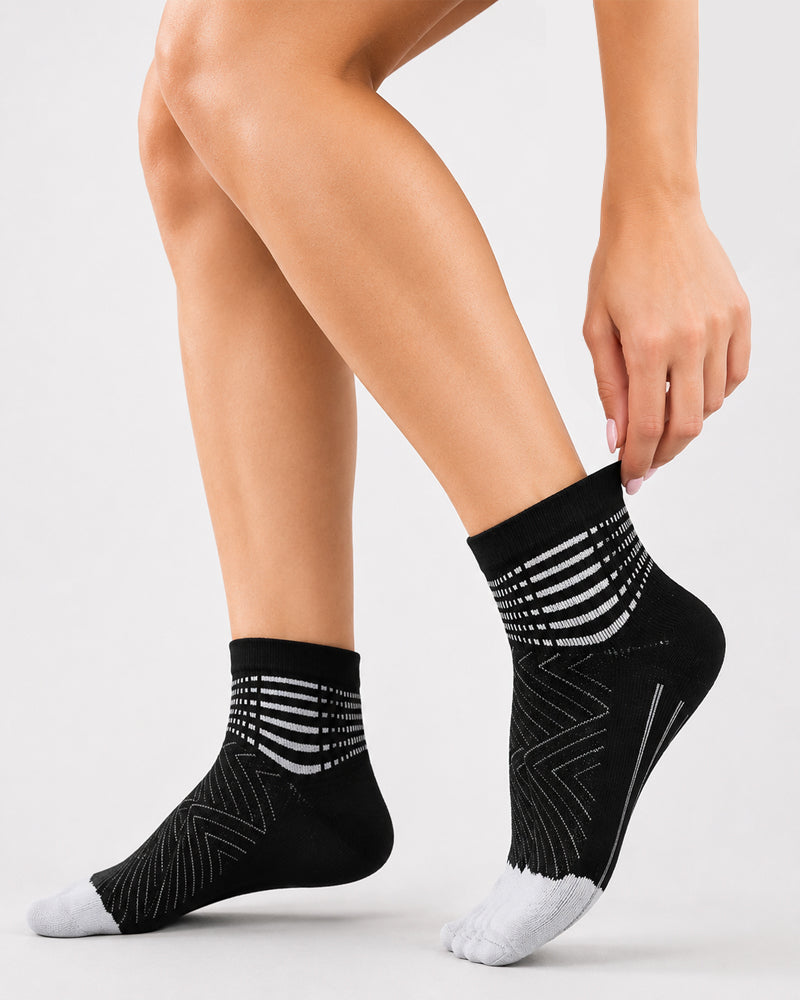 6-Pack of Compression Ankle Support Socks
