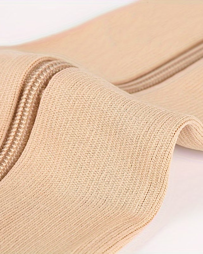 Multi-pack of Zippered Breathable Elastic Compression Stockings