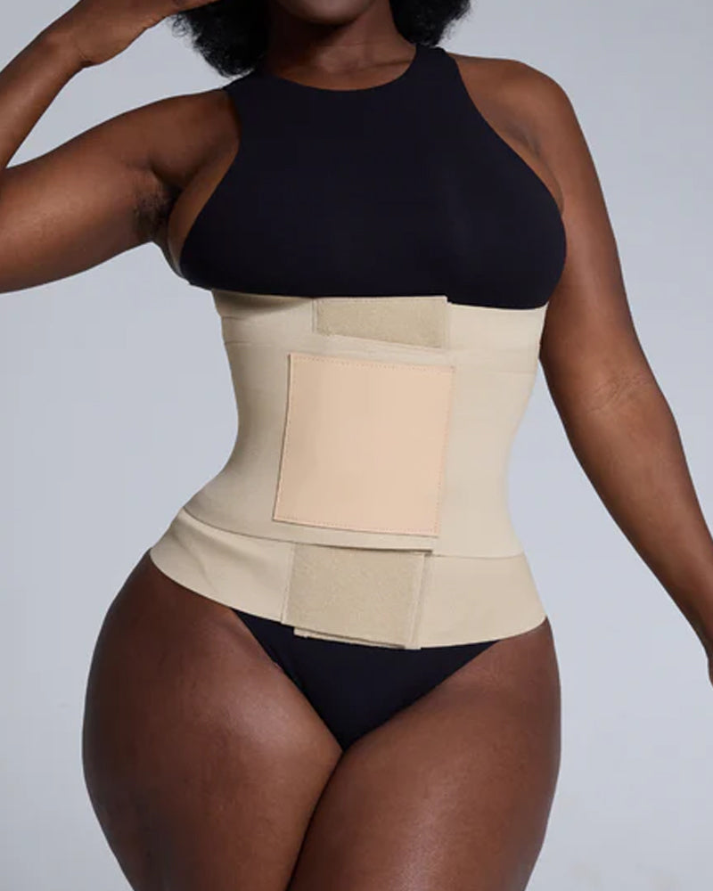 Women's Tummy Control Three-layer Wrap Design Shaping Waist Belt