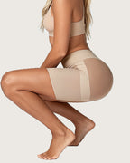 Tummy-flattening Firming Butt-lifting Seamless Shaping Shorts