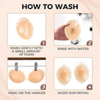 Invisible Push Up Reusable Silicone Strapless Adhesive Bra