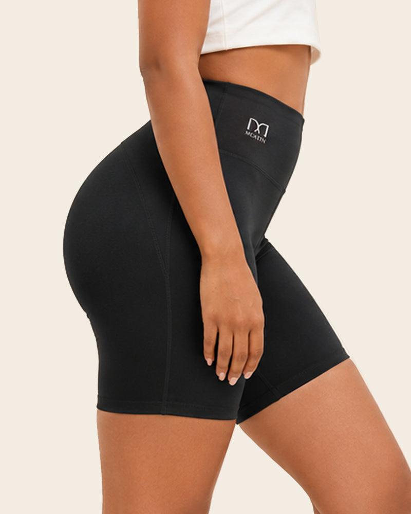 Women's High-Waisted Seamless Tummy Control Shaping Shorts