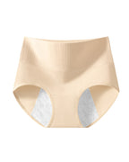 3-Pack High Waist Pure Cotton Comfortable Leak-proof Menstrual Panties