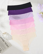 Women's Seamless Invisible See-Through Soft High-Elasticity Panties