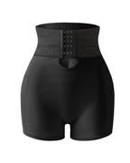High Waist Tummy Control Hook-eye Hip-enhancing Shaping Shorts