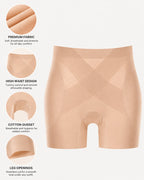 Seamless Tummy Control Hip Enhancement Butt Lifter Shaping Shorts