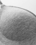 Deep V Seamless Letter Thin Straps Wire-Free Comfort Bra