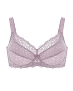 Plus Size Floral Lace Full Cup Bra