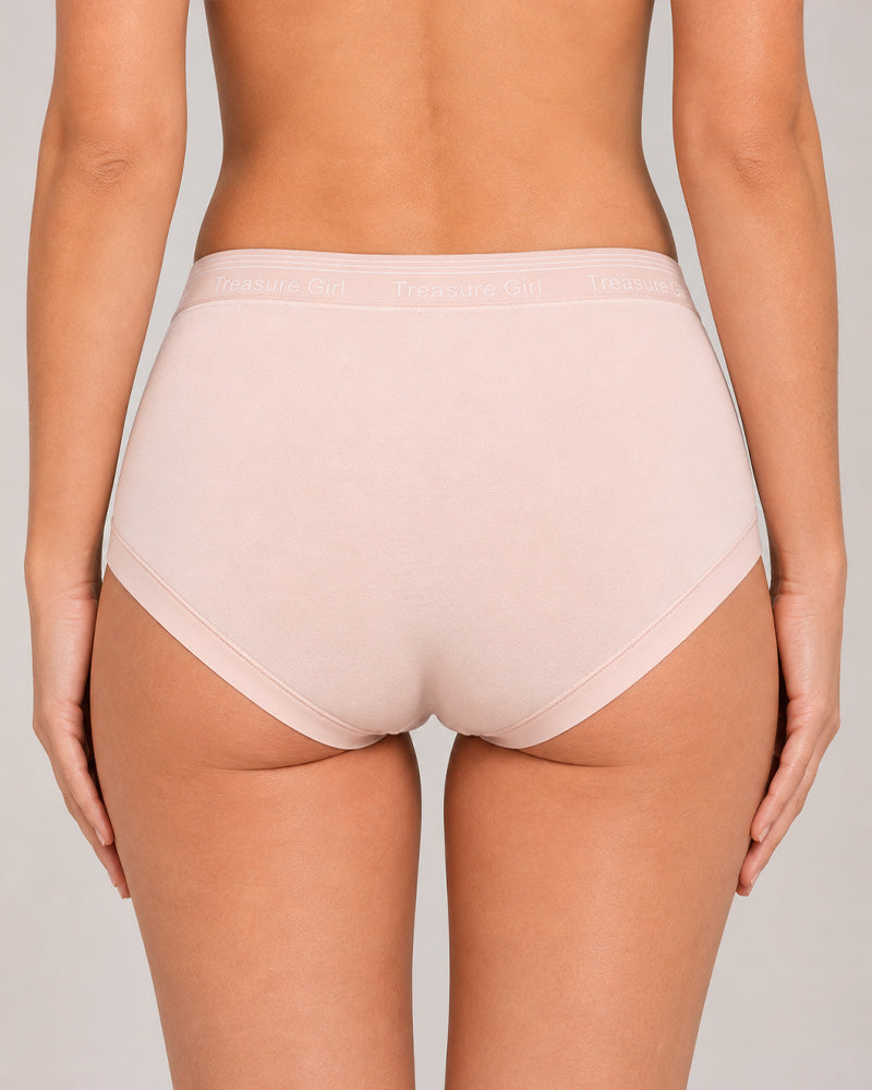 Five-Pack Cotton Seamless Breathable Panties