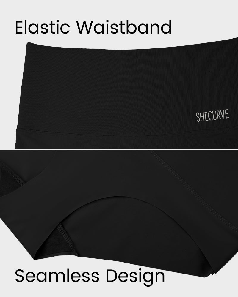 3-Pack High Waisted Tummy Control Brief Panties