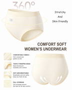 Five-Pack Cotton Seamless Breathable Panties