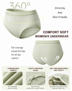 Five-Pack Cotton Seamless Breathable Panties