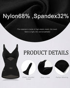Women's V Neck Cross Mesh Breathable Shaping Camisole