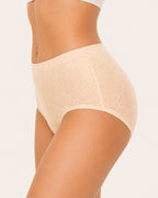 3-Pack Plus Size Mesh Ice Silk Breathable Seamless Panties