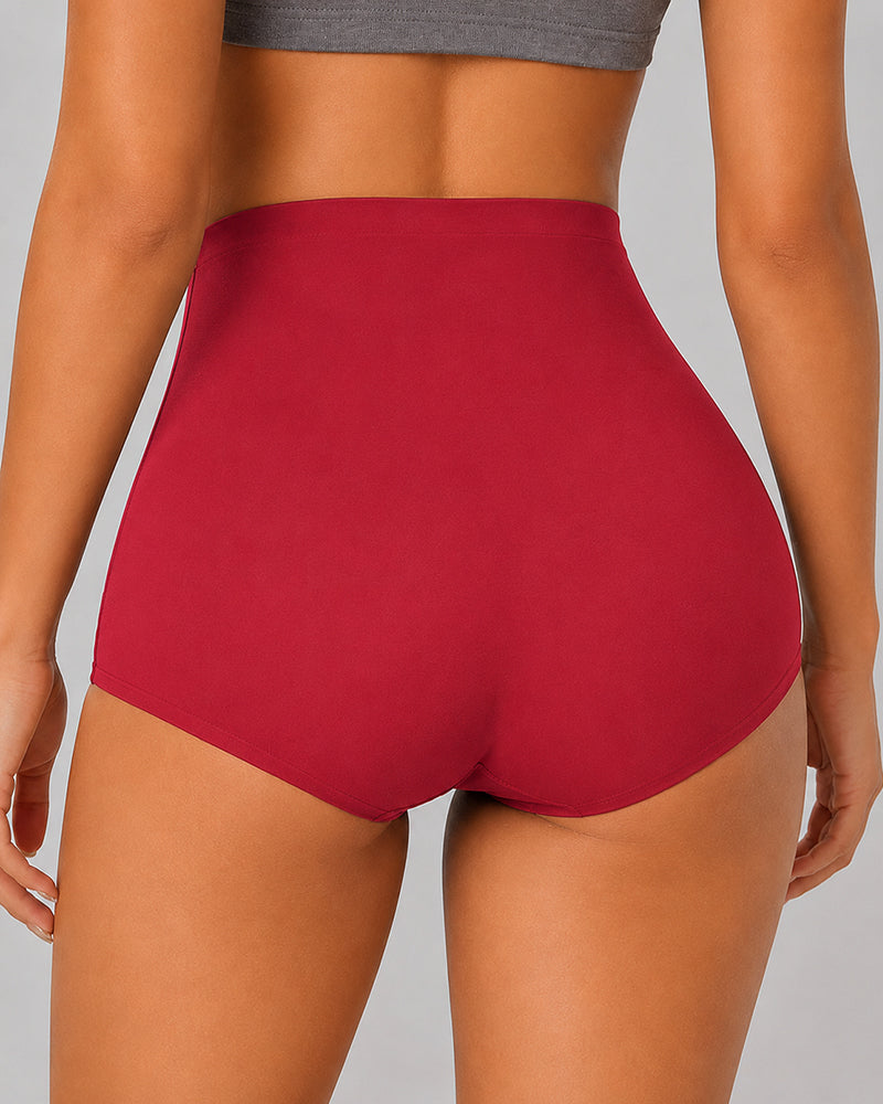 2-Pack Seamless Tummy Control Adjustable Hook-Up Shaping Panties