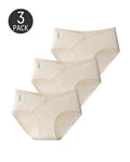 Multi-Pack Seamless Pure Cotton Low Waist V-Shaped Maternity Antibacterial Briefs
