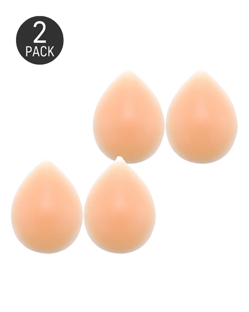 2-Pack Soft Silicone Pads Invisible Hip Enhancer & Butt Lifter