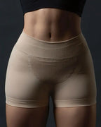High-elastic Seamless High-waisted Tummy-control and Hip-lifting Shorts