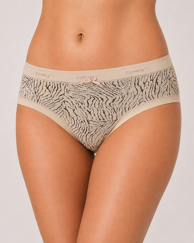Pure Cotton Breathable Soft Printed Briefs