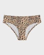 Low-Rise Animal Print Seamless Cheeky Panty