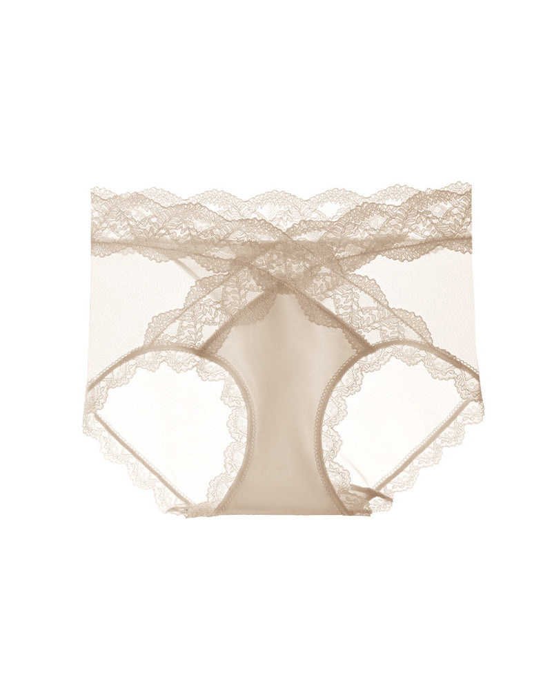 Women's Lace Sexy Breathable Tummy Control and Butt Lifting Panties