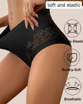 Mid-waisted Sexy Lace Seamless Breathable Comfortable Panties