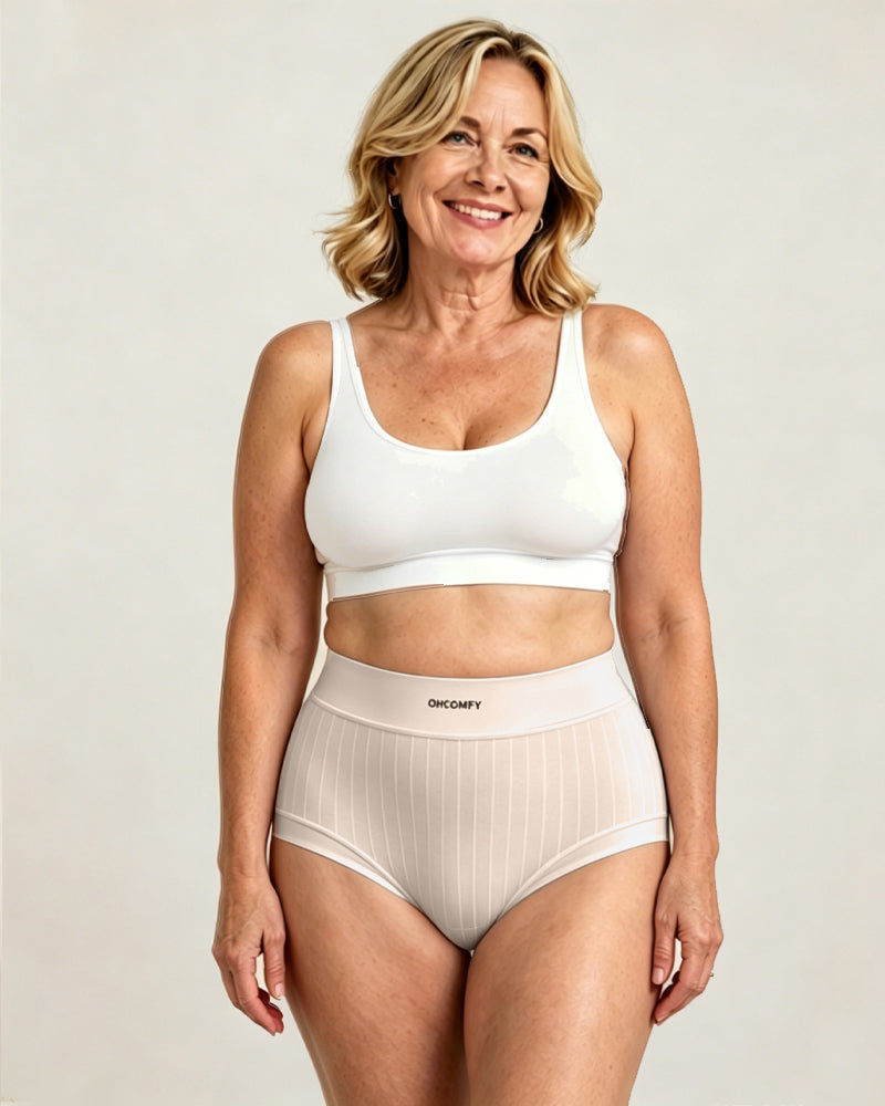 Cotton Antibacterial Seamless Breathable Briefs