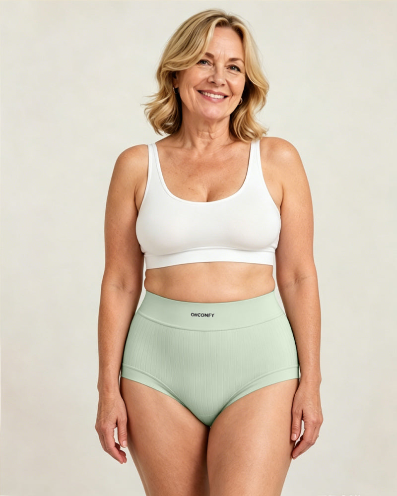 Cotton Antibacterial Seamless Breathable Briefs