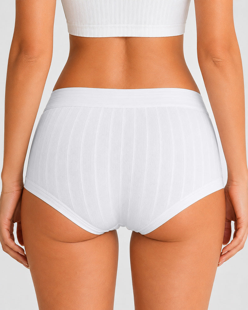 5-Pack Cotton Antibacterial Breathable Comfortable Panties